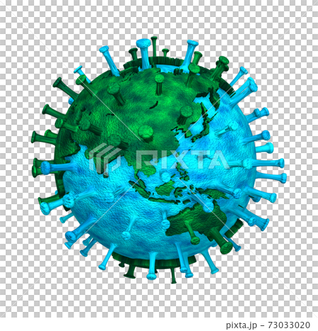 Earth Asia infected with coronavirus Earth Asia infected with coronavirus 73033020