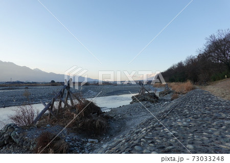 信玄堤公園（冬） 73033248