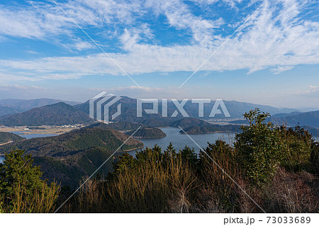 梅丈岳山麓より望む三方五湖 梅丈岳山麓より望む三方五湖 73033689