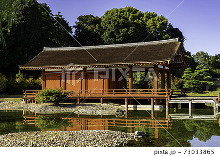 平城京跡歴史公園 東院庭園 奈良県奈良市の写真素材