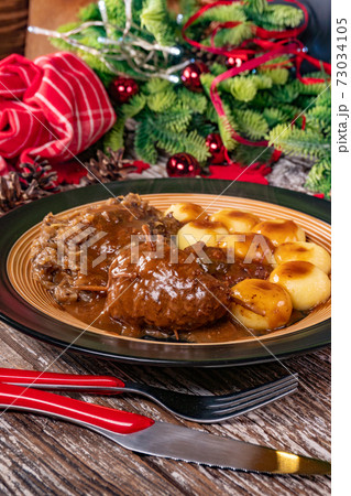 Tasty traditional Polish meal. Tasty traditional Polish meal. 73034105