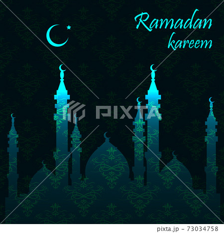 Ramadan greetings card Ramadan greetings card 73034758