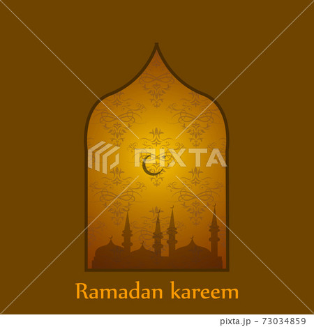 Ramadan greetings card 73034859