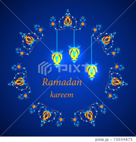 Ramadan greetings card Ramadan greetings card 73034875