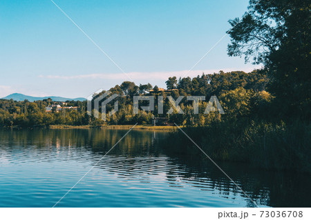 View of Banyoles Lake, in Gerona (Catalonia, Spain) View of Banyoles Lake, in Gerona (Catalonia, Spain) 73036708