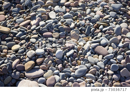 Set of rocks making ground 73036717