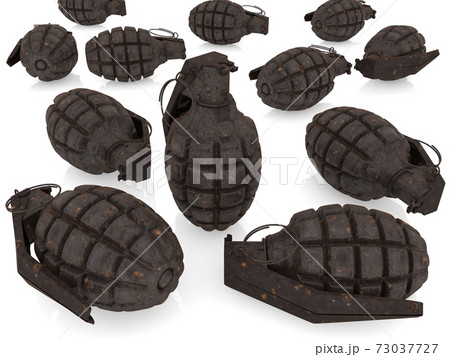 Rusty hand grenades 73037727