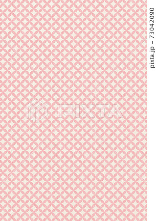 イラスト素材 和紙テクスチャ 背景 七宝文様 和柄 和風 和紙 背景素材のイラスト素材