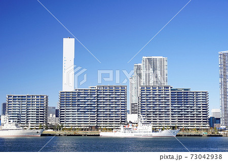 東京ベイエリア 晴海埠頭の風景 東京ベイエリア 晴海埠頭の風景 73042938