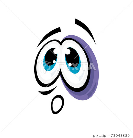 Slaphappy or tired emoticon expression Slaphappy or tired emoticon expression 73043389