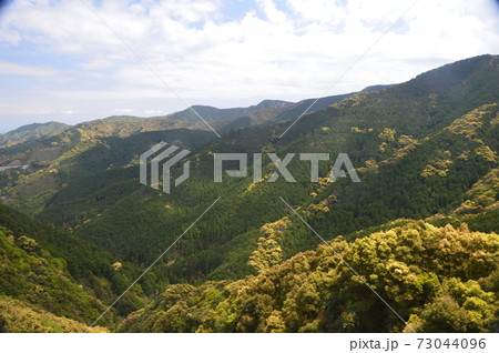 高知県の山塊（高知県高岡郡中土佐町） 73044096