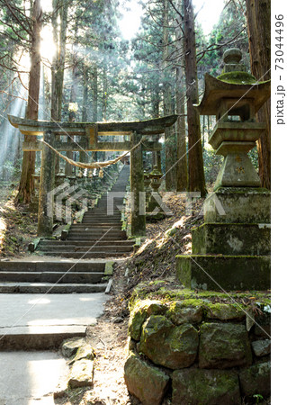 冬の熊本　上色見熊野座神社5 73044496