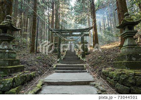 冬の熊本　上色見熊野座神社9 73044501
