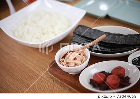 おにぎりの具材 73044658