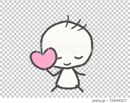 一個小棍子人想要表達自己的感受 73044837