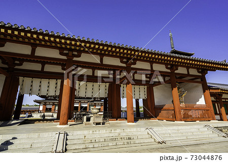 薬師寺 中門 奈良県奈良市 薬師寺 中門 奈良県奈良市 73044876