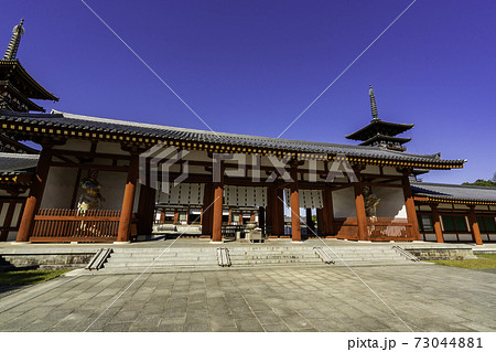 薬師寺　中門　奈良県奈良市 73044881