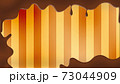 縞柄の壁紙にチョコレートがくっついちゃった 73044909