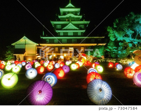 岡山城の烏城灯源郷 岡山城の烏城灯源郷 73047584