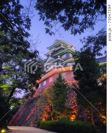 岡山城の烏城灯源郷 岡山城の烏城灯源郷 73047594