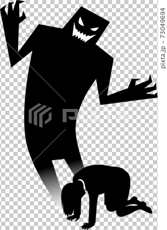 Female businessman with trauma 73049694