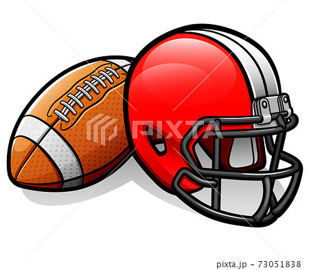 American Football Outfit vector drawing