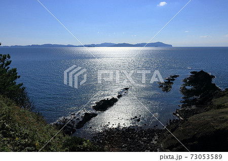 那久岬から見た島前 那久岬から見た島前 73053589