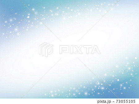 美しい水色の抽象的イメージ背景素材(横長 A3・A4比率 斜めに装飾) 美しい水色の抽象的イメージ背景素材(横長 A3・A4比率 斜めに装飾) 73055105