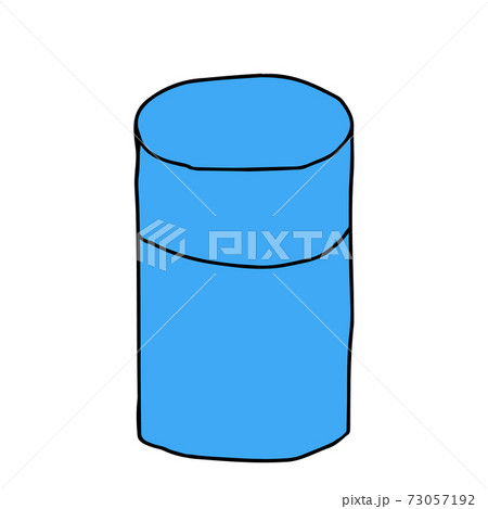 手書き風のステンレスマイボトルのイラスト素材