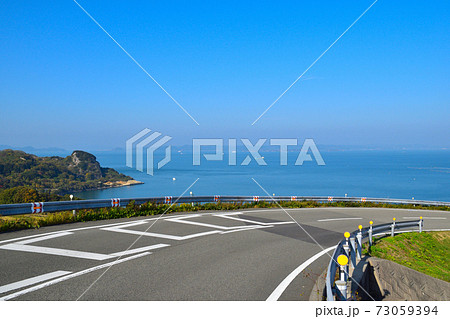 海へ向かう道　県道255号線 73059394