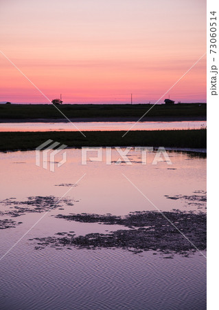 サロマの夕日 サロマの夕日 73060514