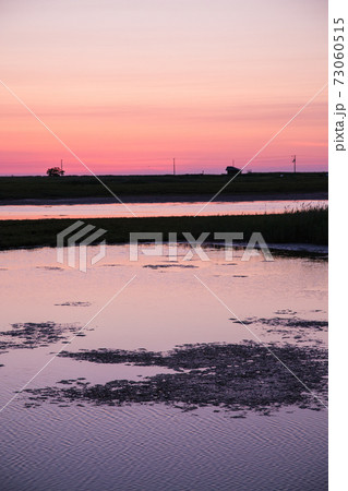サロマの夕日 サロマの夕日 73060515