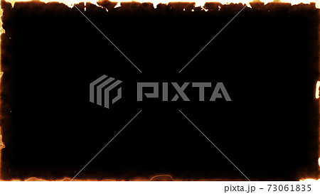Computer generated fire frame on black background. 3d rendering of abstract fire cadre Computer generated fire frame on black background. 3d rendering of abstract fire cadre 73061835