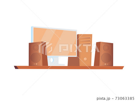 Computer Flat Icon Computer Flat Icon 73063385