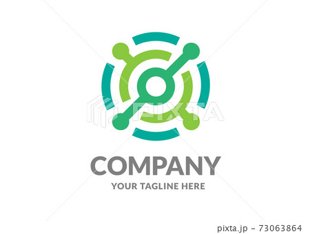 creative simple abstract circle link connected technology data vector illustration creative simple abstract circle link connected technology data vector illustration 73063864