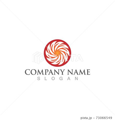 vortex vector illustration icon 73066549