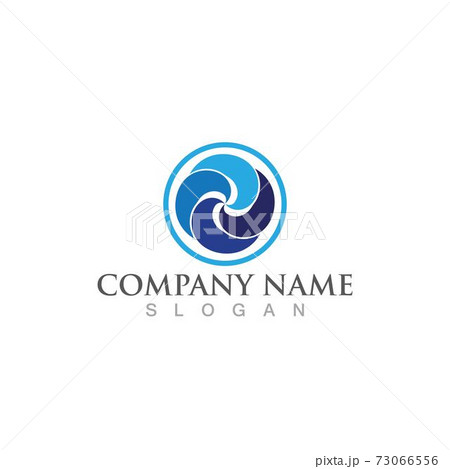 vortex vector illustration icon 73066556