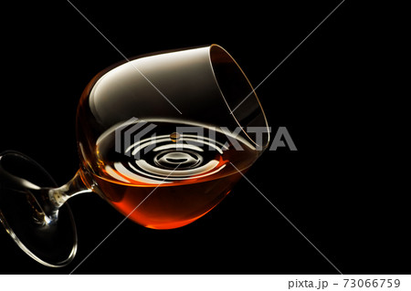 brandy in snifter glass 73066759