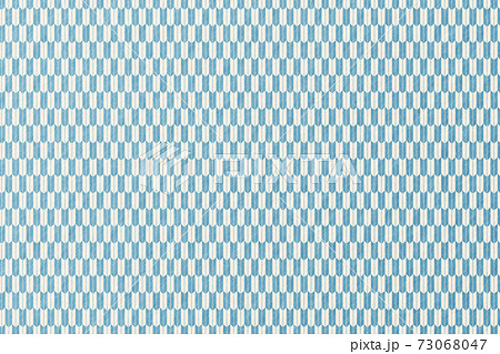 イラスト素材　和紙テクスチャ　背景素材　矢絣文様　和紙　テクスチャ 73068047