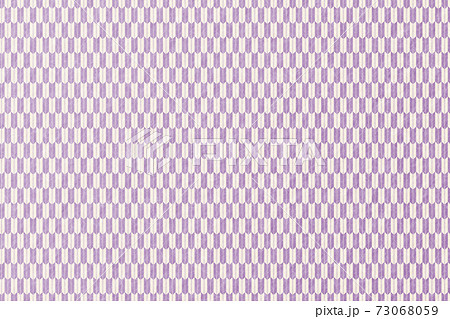 イラスト素材　和紙テクスチャ　背景素材　矢絣文様　和紙　テクスチャ 73068059