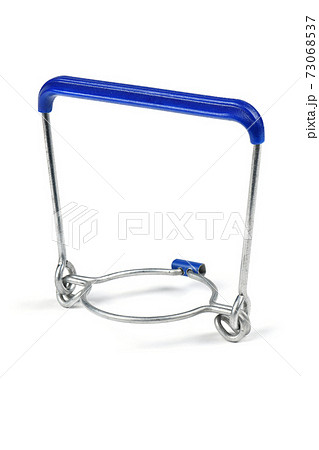 Handle holder for plastic bottle on the white background. Handle holder for plastic bottle on the white background. 73068537