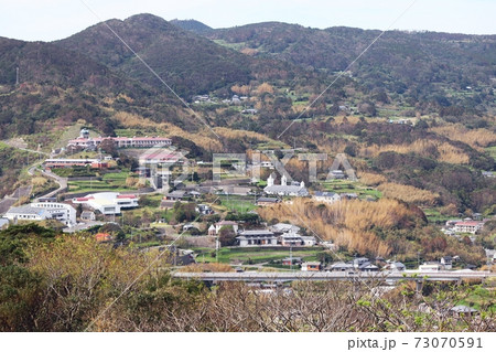 外海　出津集落の風景 73070591