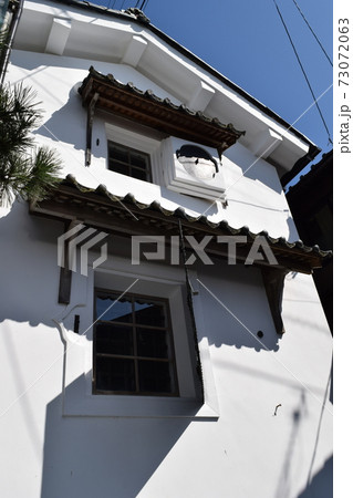 河野北前船通り　中村家 蔵の風景 73072063