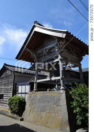 河野北前船通り 金相寺 鐘撞堂 南越前町 河野北前船通り 金相寺 鐘撞堂 南越前町 73072070