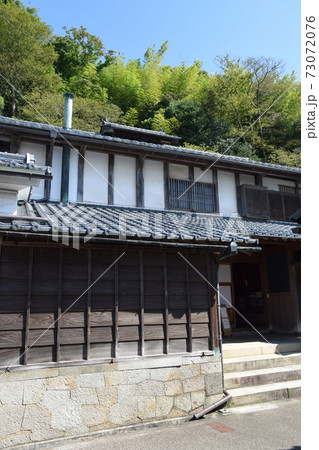 北前船主の館　右近家の風景　南越前町 73072076