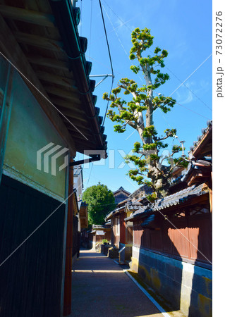 河野北前船通り　中村家　町並み　南越前町 73072276