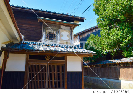 河野北前船通り 中村家の風景 河野北前船通り 中村家の風景 73072566