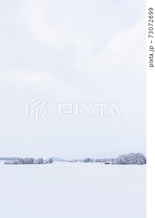 豪雪地帯の風景 73072699