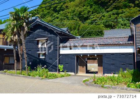 河野北前船通り 中村家 街並み 南越前町 河野北前船通り 中村家 街並み 南越前町 73072714