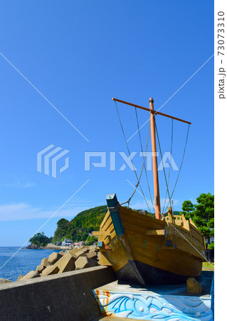 北前船　南越前町河野　越前海岸 73073310